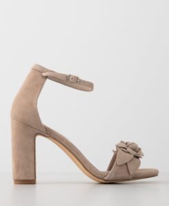 Taupe trouwschoenen Carmela